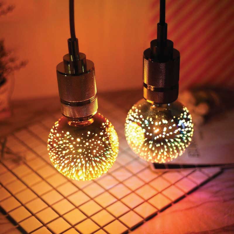 3D FIREWORK LED DECORATIVE LIGHT BULB BALL SHAPE(FRESH BOX0