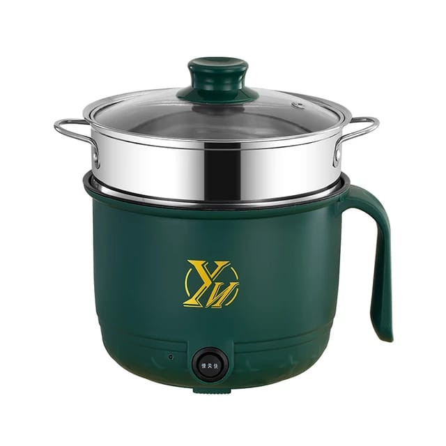 Double Layer Electric Cooker 1.5L Non-stick Pan Electric Cooking Machine Home 1-2 People Multifunction Hot Pot-000076