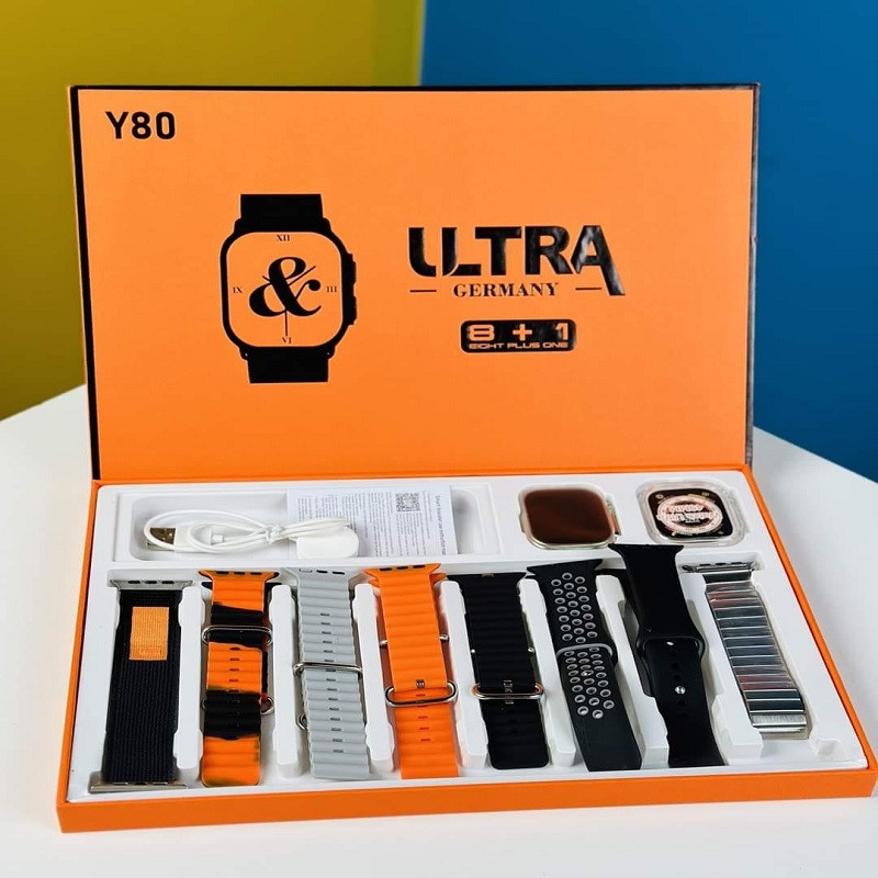 Y80 Ultra Germany Smartwatch With 8+1 Strap-000112
