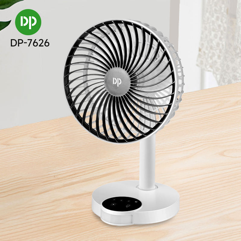 DP High Quality Usb Mini Portable Rechargeable Table Desk Fan – DP 7626-000082